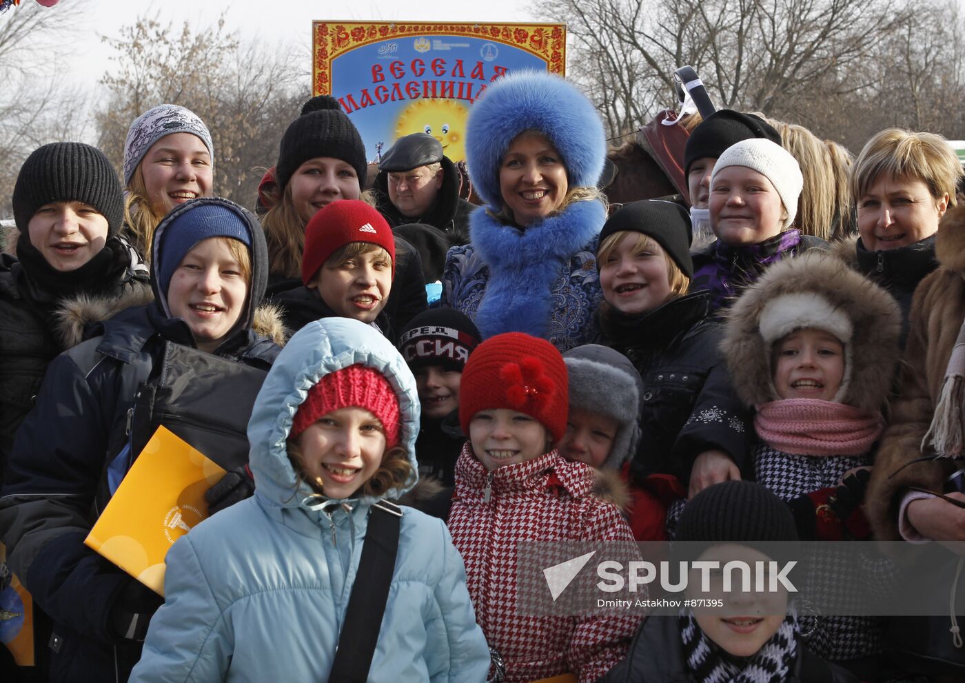 Svetlana Medvedeva celebrates beginning of Maslenitsa