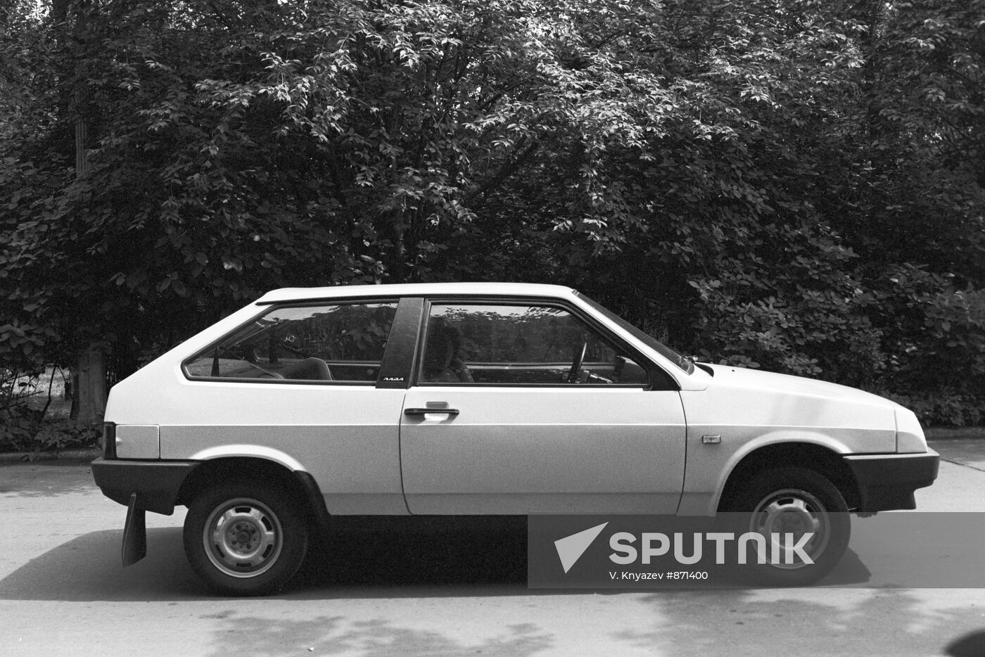 A Lada VAZ-2108 passenger car