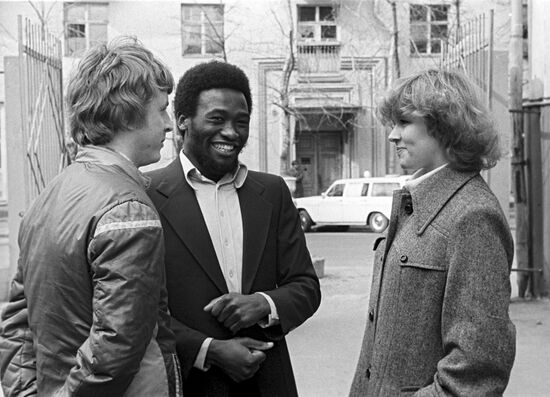 Edward Chilangwa, Viktor Gladyshev and Sonia Ilyanovska