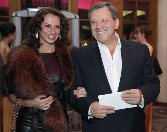 Boris Grachevsky with wife