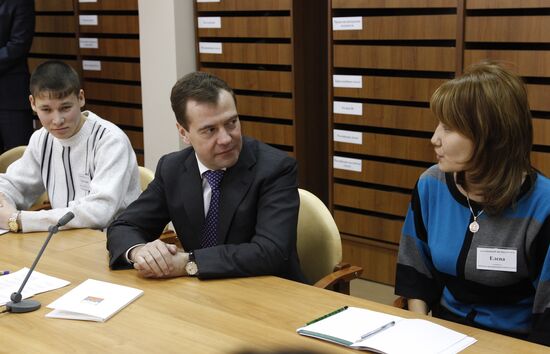 President Medvedev's business trip to Kalmykia