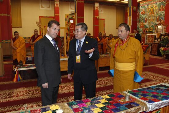 Dmitry Medvedev visits Kalmykia