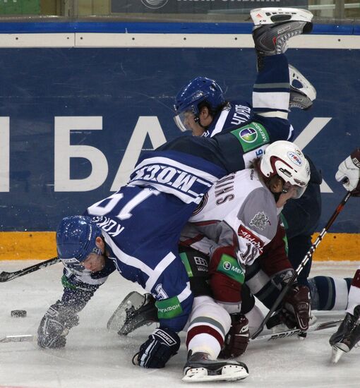 Ice Hockey. KHL. Dynamo Moscow vs. Dinamo Riga