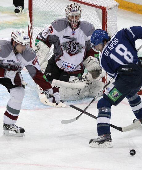 Ice Hockey. KHL. Dynamo Moscow vs. Dinamo Riga