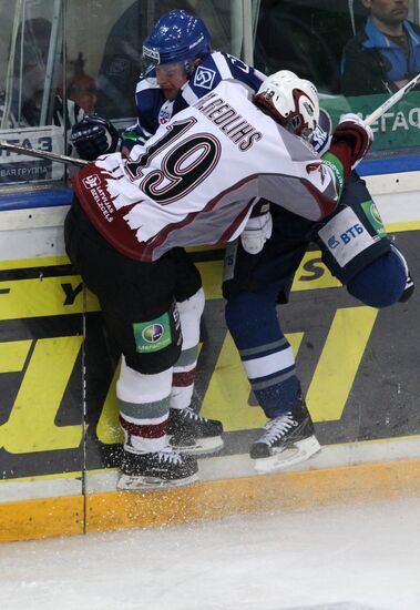 Ice Hockey. KHL. Dynamo Moscow vs. Dinamo Riga