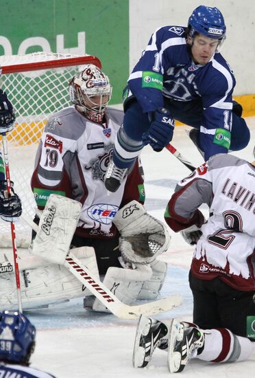 Ice Hockey. KHL. Dynamo Moscow vs. Dinamo Riga