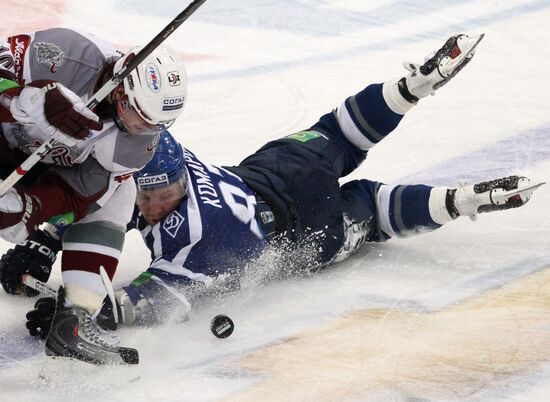 Ice Hockey. KHL. Dynamo Moscow vs. Dinamo Riga