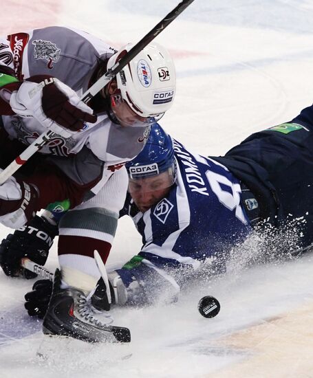 Ice Hockey. KHL. Dynamo Moscow vs. Dinamo Riga