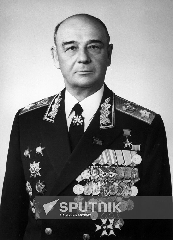 Minister of Defense Sergei Sokolov