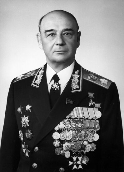 Minister of Defense Sergei Sokolov