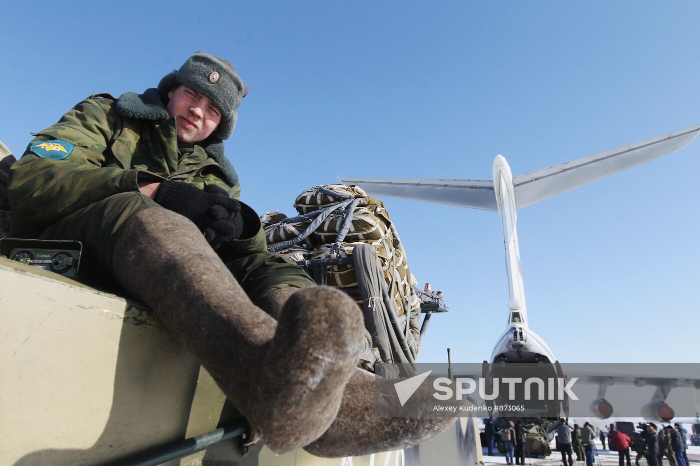 Airborne troops stage drills in Ryazan Region