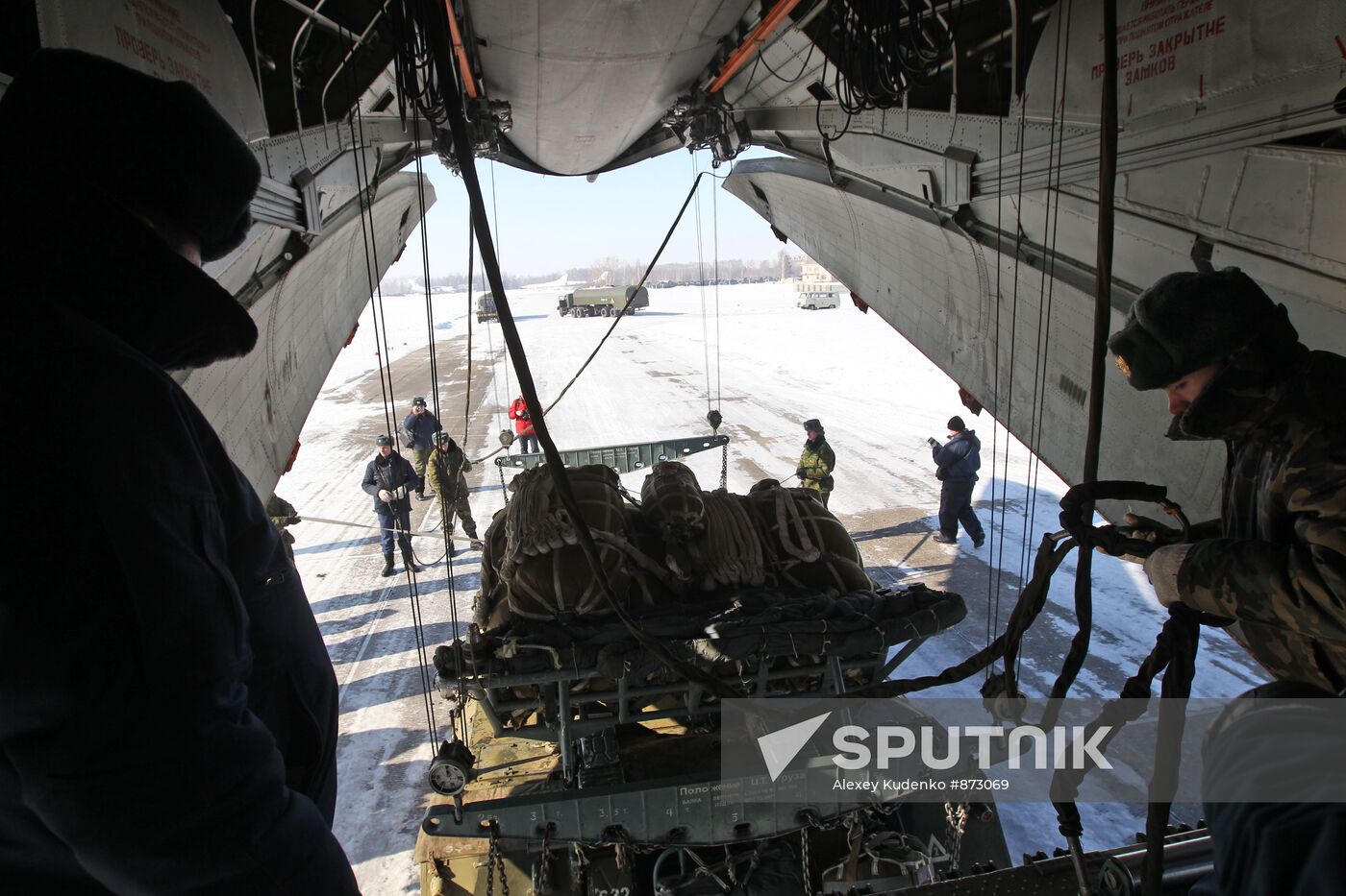 Drills for airborne troops in Ryazan Region