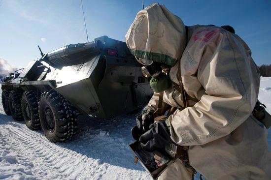 Drills for Radiological, Biological and Chemical Defence Troops