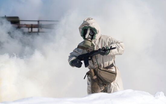 Drills for Radiological, Biological and Chemical Defence Troops