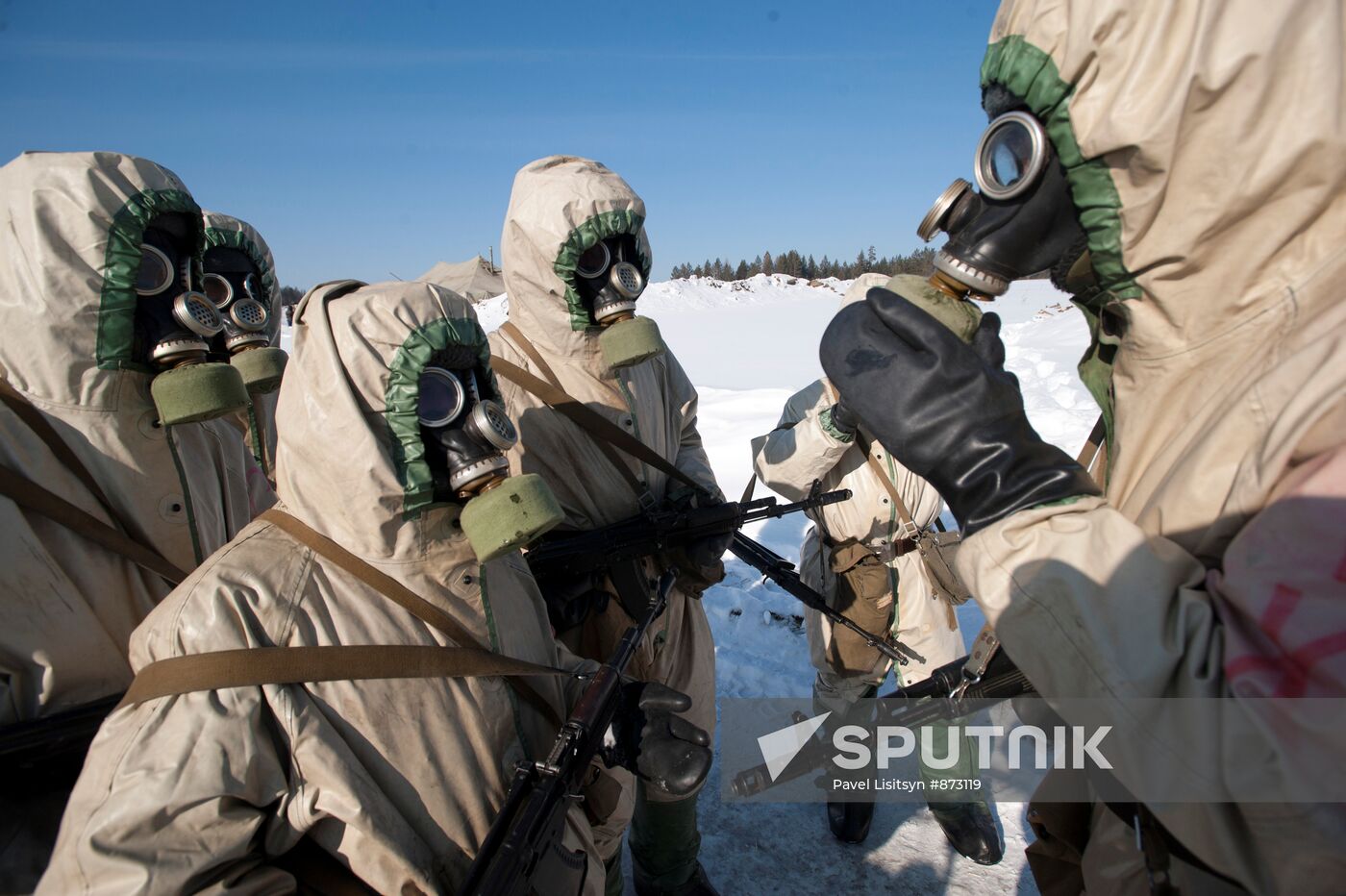 Drills for Radiological, Biological and Chemical Defence Troops