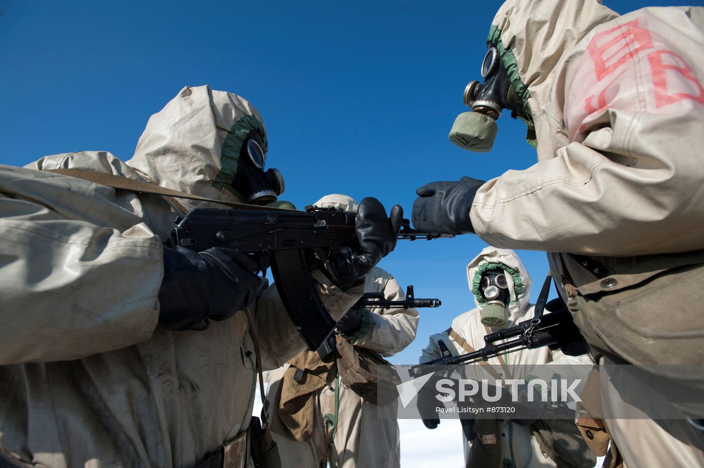 Drills for Radiological, Biological and Chemical Defence Troops