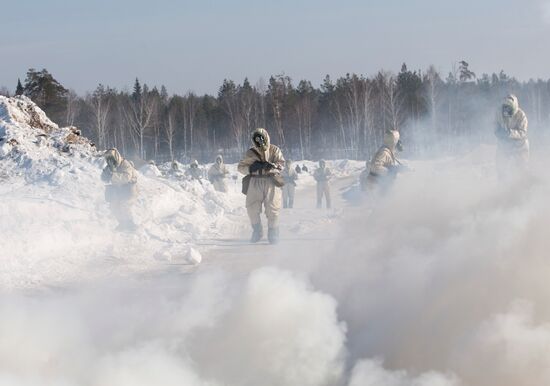 Drills for Radiological, Biological and Chemical Defence Troops