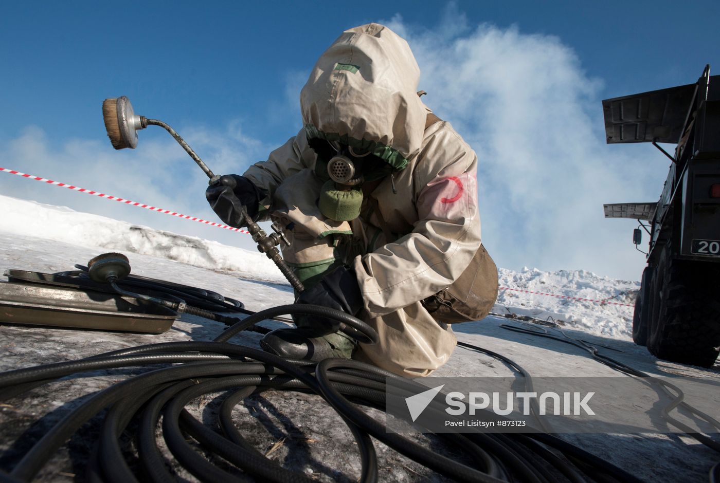 Drills for Radiological, Biological and Chemical Defence Troops