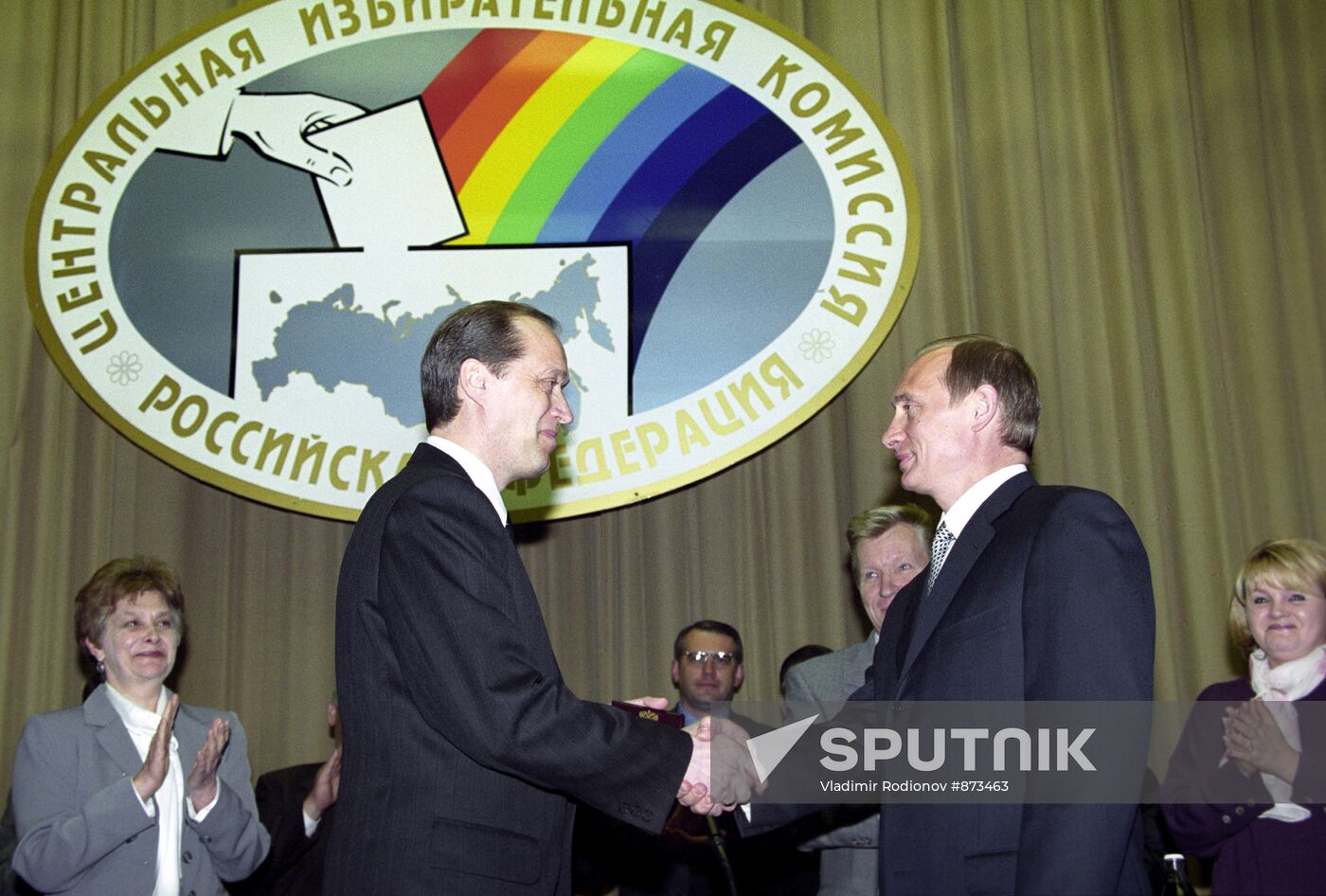 Vladimir Putin elected President of Russian Federation