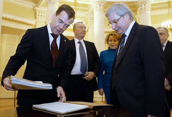 Dmitry Medvedev's working visit to Northwestern federal district