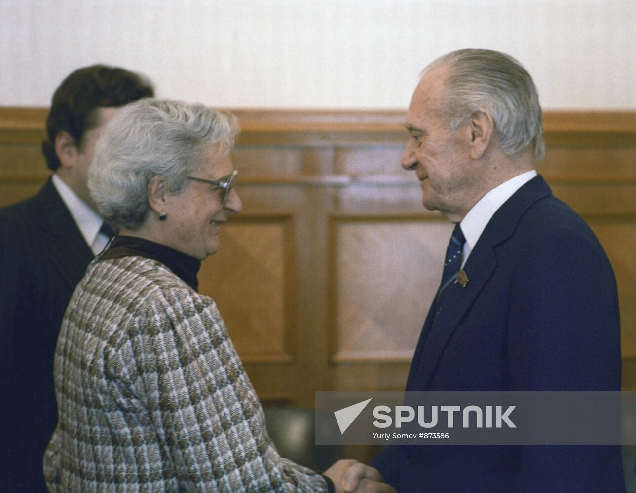 Nikolai Tikhonov and Agatha Barbara