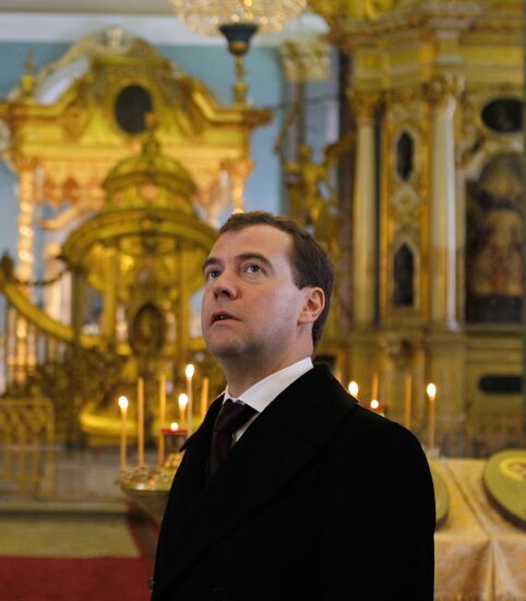 Dmitry Medvedev's working visit to Northwestern federal district