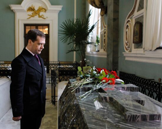 Dmitry Medvedev's visit to Northwestern Federal District