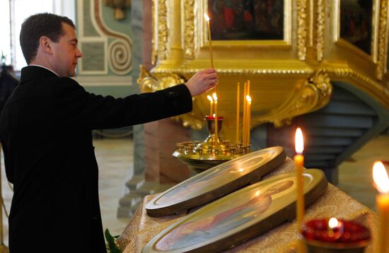 Dmitry Medvedev visits North-Western Federal District
