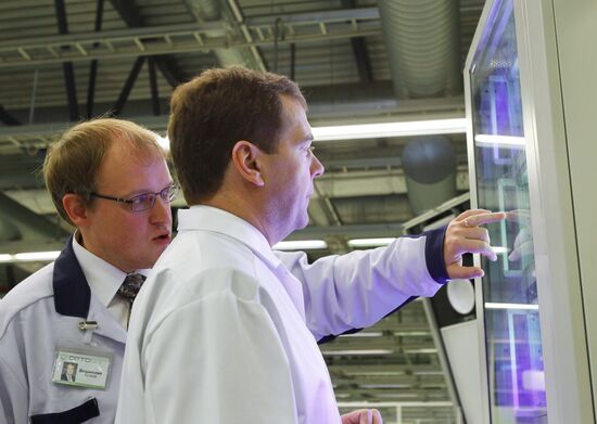 Dmitry Medvedev visits North-Western Federal District
