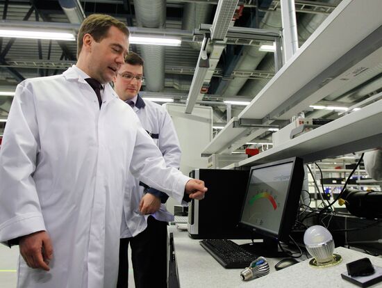 Dmitry Medvedev visits North-Western Federal District
