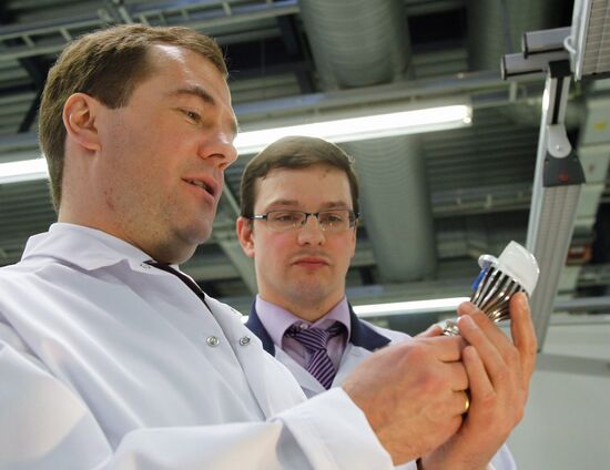 Dmitry Medvedev visits North-Western Federal District
