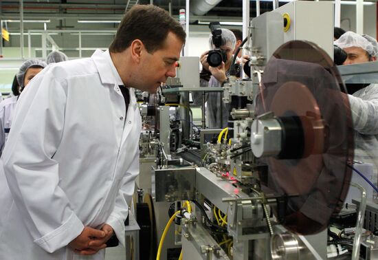 Dmitry Medvedev visits North-Western Federal District