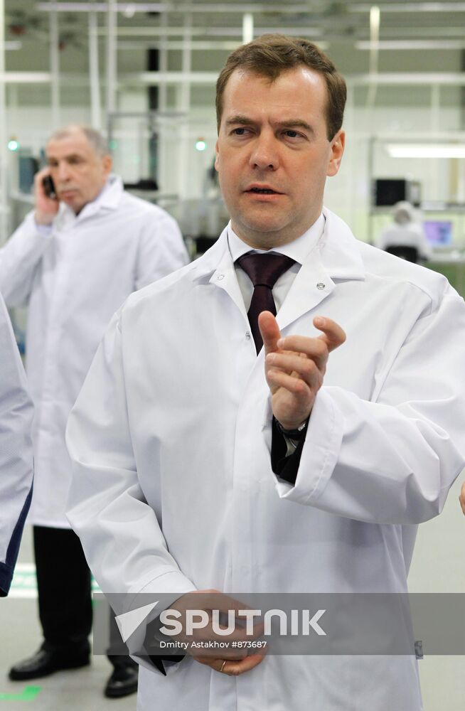 Dmitry Medvedev visits North-Western Federal District