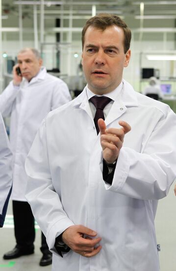 Dmitry Medvedev visits North-Western Federal District