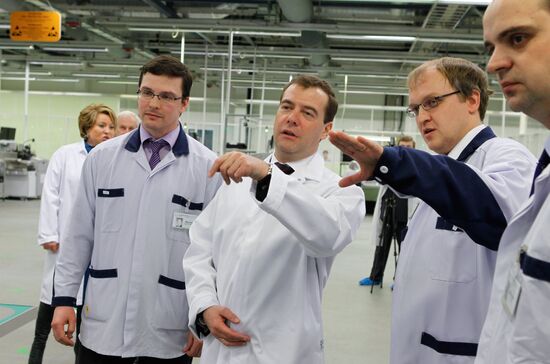 Dmitry Medvedev visits North-Western Federal District