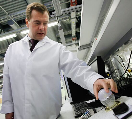 Dmitry Medvedev visits North-Western Federal District