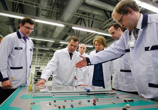 Dmitry Medvedev visits North-Western Federal District