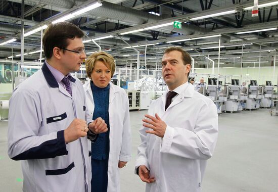 Dmitry Medvedev visits North-Western Federal District