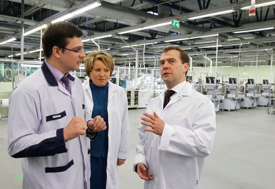 Dmitry Medvedev visits North-Western Federal District