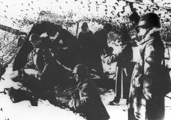 During a battle