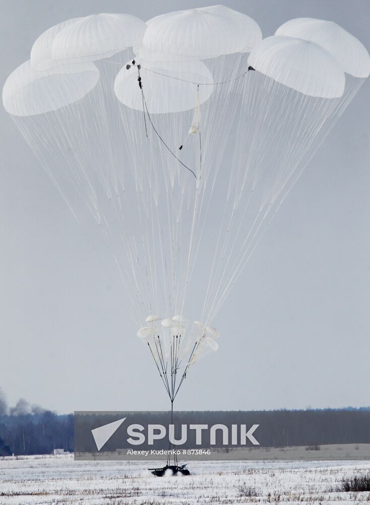 Air Landing troops exercise in Ryazan Region