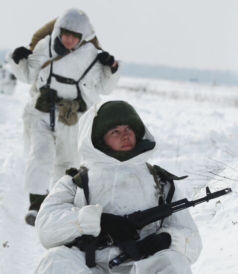 Air Landing troops exercise in Ryazan Region
