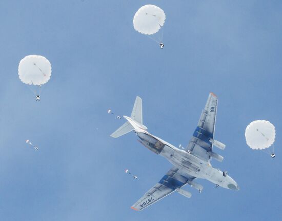 Air Landing troops exercise in Ryazan Region
