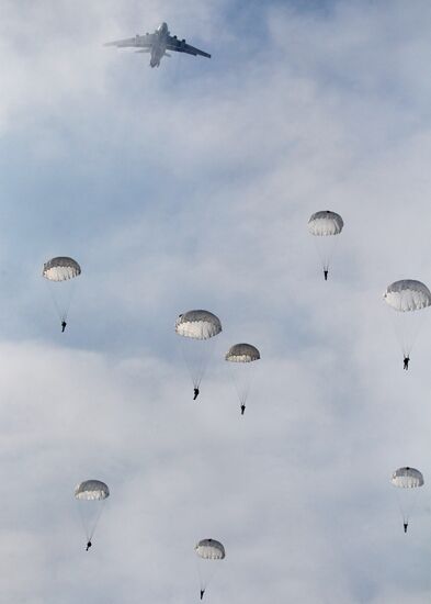 Air Landing troops exercise in Ryazan Region