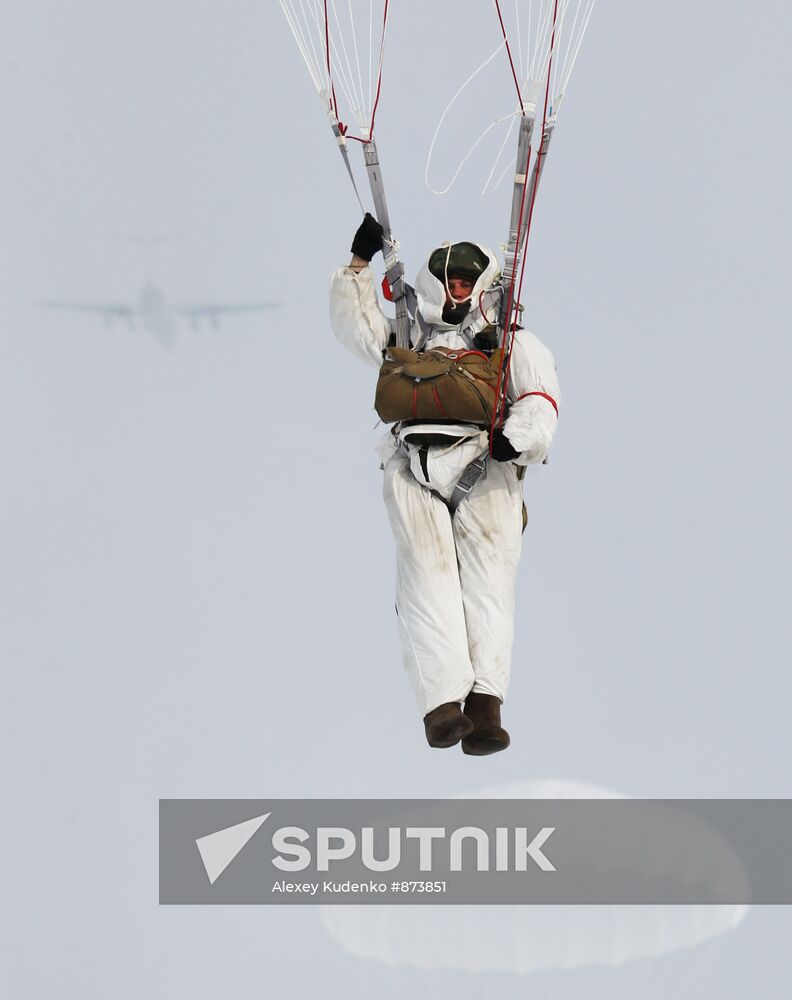 Air Landing troops exercise in Ryazan Region