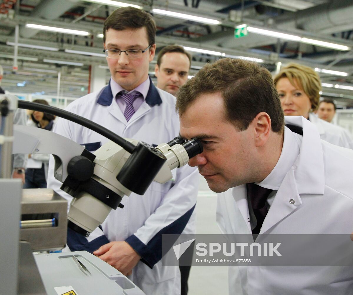 Dmitry Medvedev visits North-Western Federal District