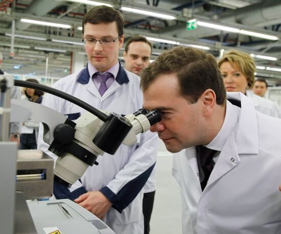 Dmitry Medvedev visits North-Western Federal District