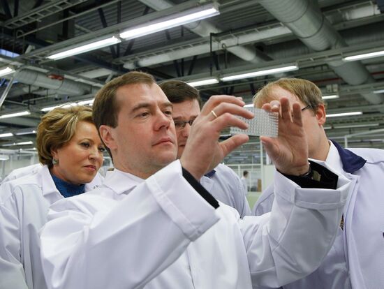 Dmitry Medvedev visits North-Western Federal District