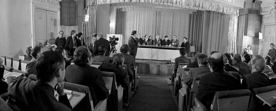 News conference at Jousnalists' House