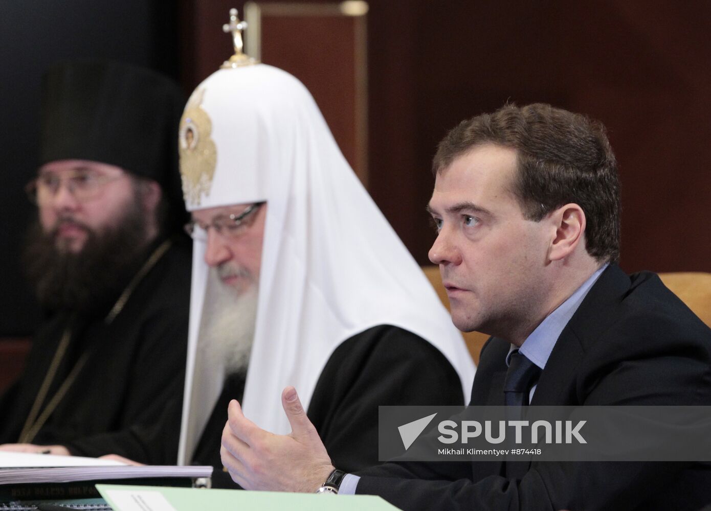 Dmitry Medvedev holds meetings on March 4, 2011